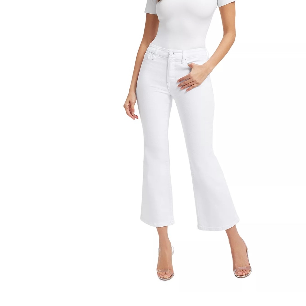 Good American white jeans 28